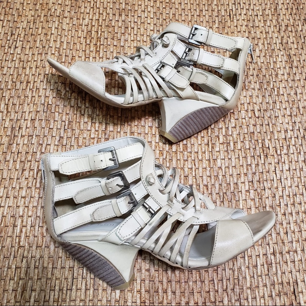 Boutique 9 Cut Out Sandals Heels Booties Size 9